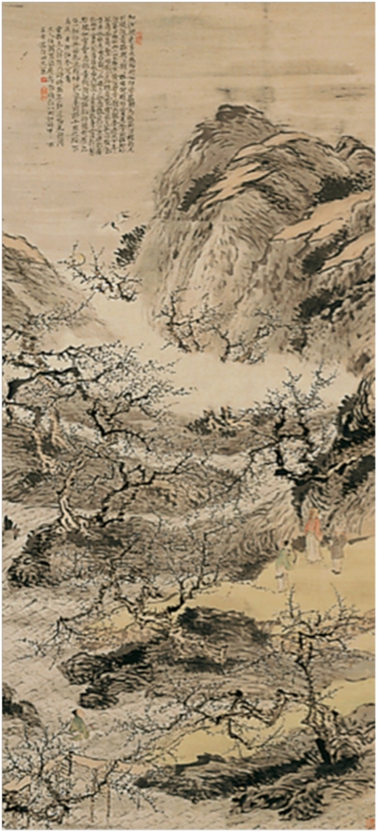 図－6　「暗香疎影図」