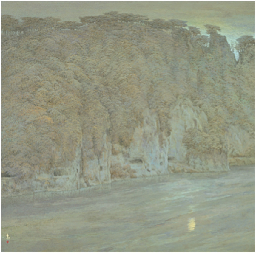 図－24　郷　1987年　第19回改組日展　耶馬溪