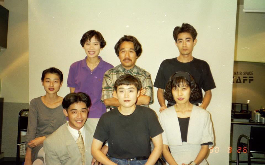 当時、大変、お世話になった恩人の美容室にて(２４歳)