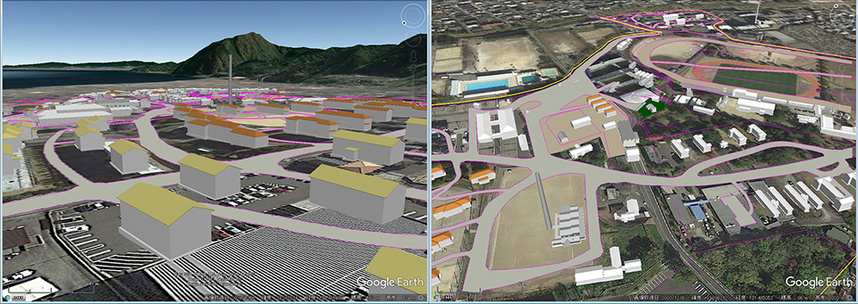 GE3D-06DHから大分市方面+ボイラー２から北側鳥瞰
