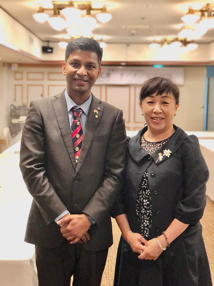 本田 麻也 会員（2720Japan O.K.ロータリーEクラブ　幹事・御宿 ゑびす屋 女将・有限会社 ゑびす屋旅館 代表取締役）