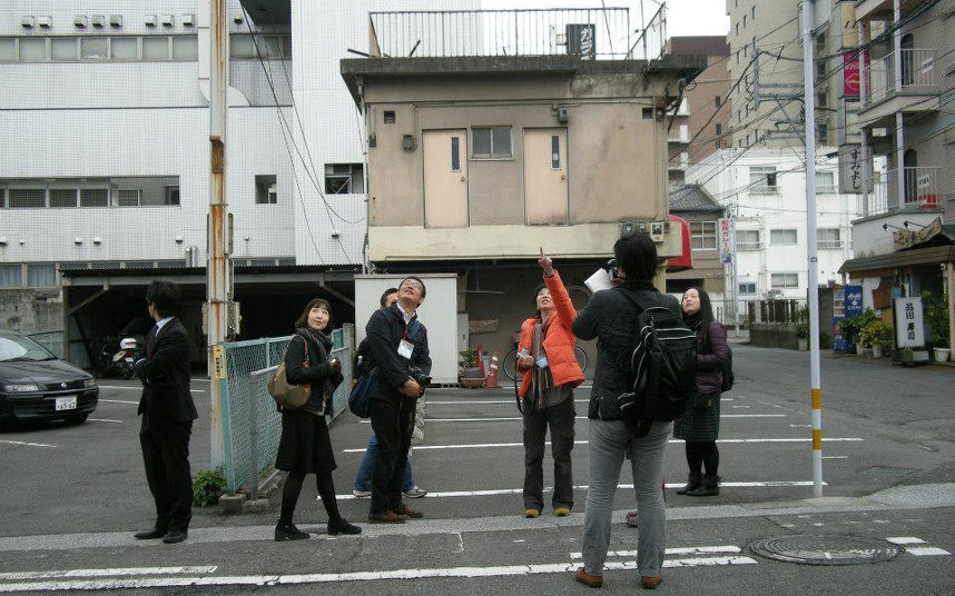 「トマソン探偵団」の様子