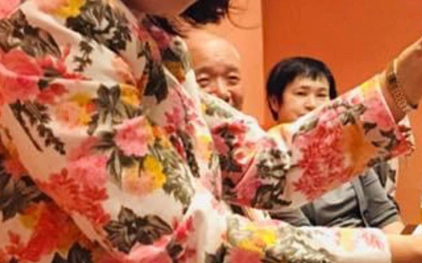 OKEクラブを訪問して下さったときの河野様