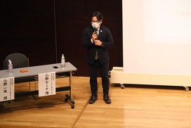 佐々木国際奉仕副委員長の閉会の挨拶