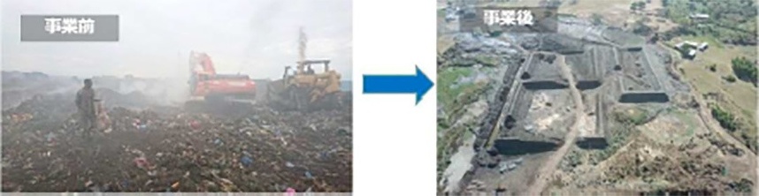 エチオピア・バヒルダル市における「福岡方式」による緊急廃棄物改善事業