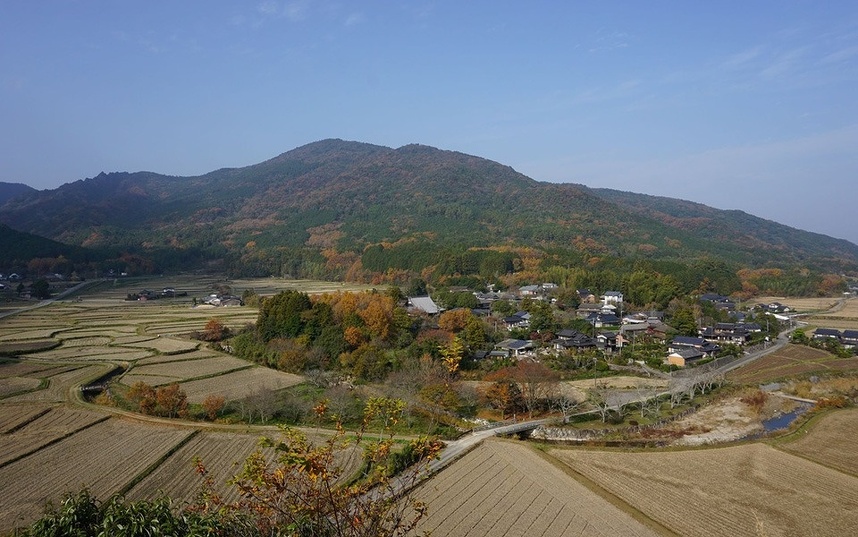 ⑲田染の荘小崎の農村景観