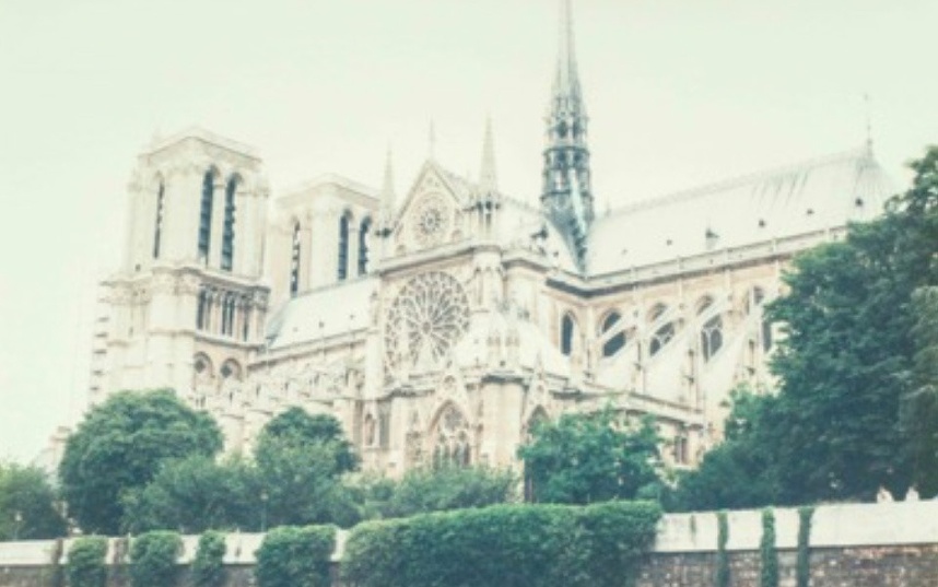 パリ・ノートルダム寺院(1996年当時。初めて渡仏した時に撮影)