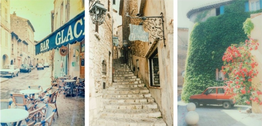 プロヴァンス地方の村（1997~99年撮影）