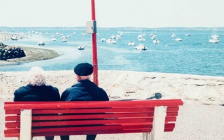 ボルドー郊外アルカッション(太平洋側の海辺の町。1997年撮影)