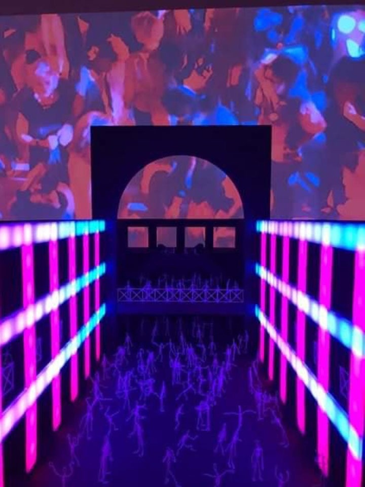 ③磯崎新の謎展会場　《パラディアム》