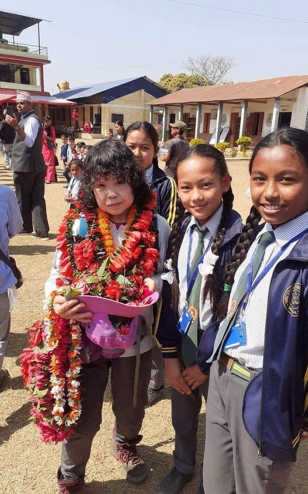 中野 美幸 氏 （元中学校教諭・フンチャ　フンチャコ　サムア＜ネパールに学校を作る会＞主宰・宇佐日本語教室主宰）