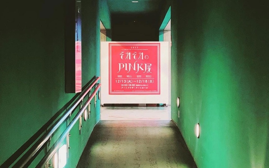 ⼀般公募の企画をした展覧会⾵景 場所：アートプラザ