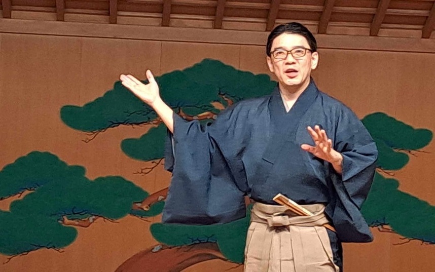 能について説明してくださる武田会員