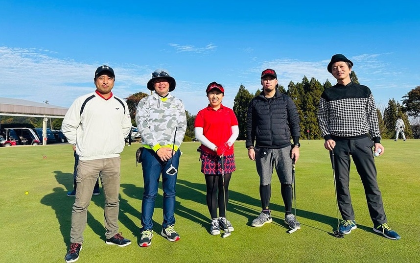 左から私、中川P会長、本田会長エレクト、安部会員、宮迫P会長