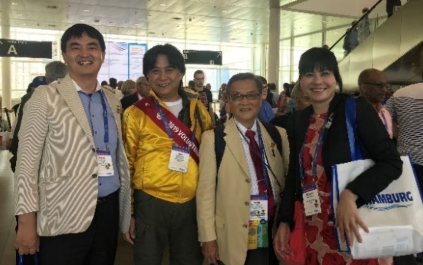 毎回会場のボランティアをしてくださる２５７０地区のロータリアンOさん