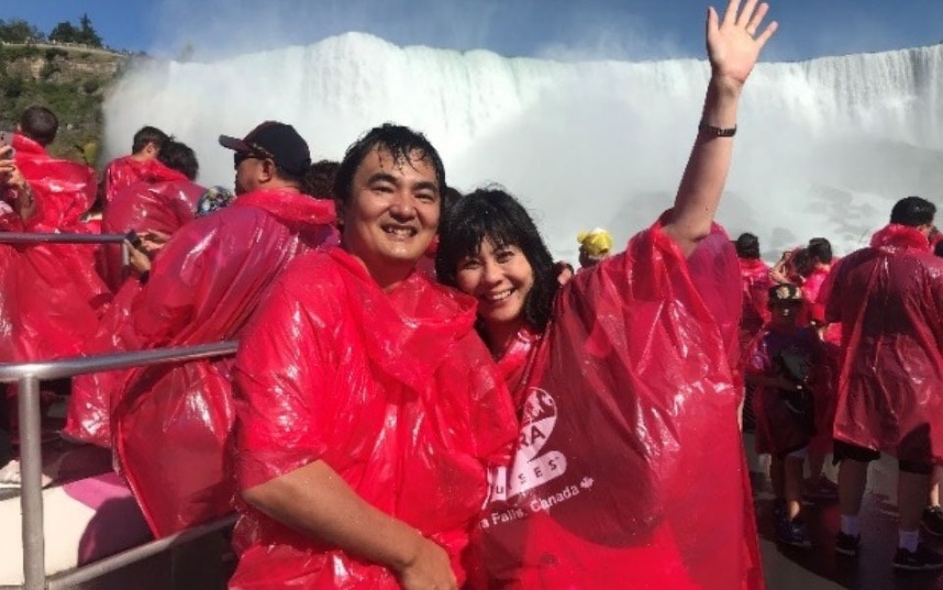 トロント大会ではナイアガラの滝へ