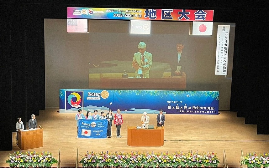 ２０２３－２０２４年度ガバナーの膳所和彦氏