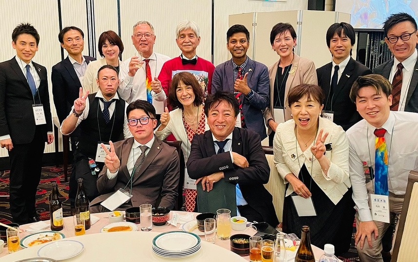 RI会長代理歓迎晩餐会の様子