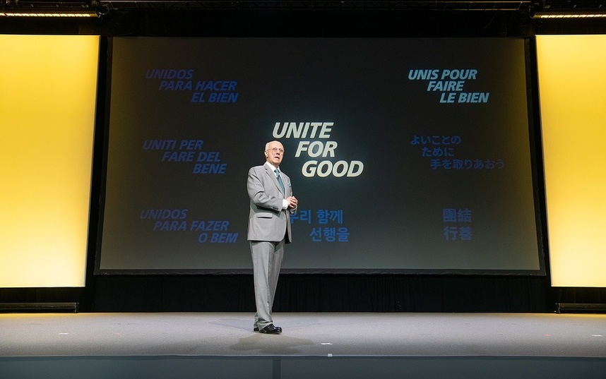 次年度RI会長 マリオ・セザル・マルティンス・デ・カマルゴ 氏(サンパウロ ブラジル出身)