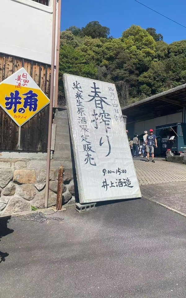 井上酒造の春搾り　出所：筆者撮影