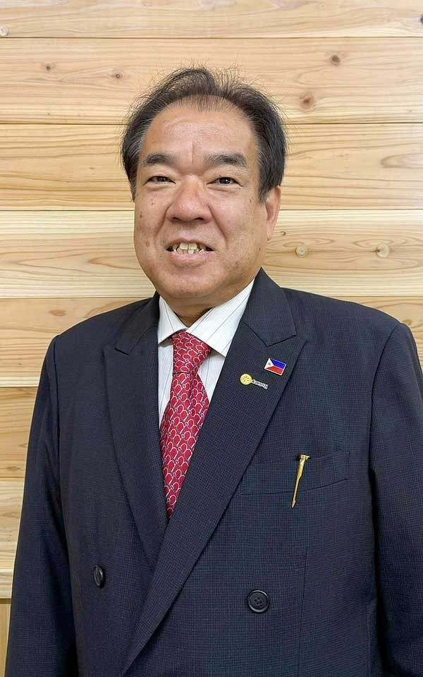 酒井常隆 会員 （2720 Japan O.K. ローターリーEクラブ・（有）玖珠森林開発酒井興産代表取締役）