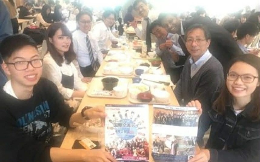 大分大学で受け入れ